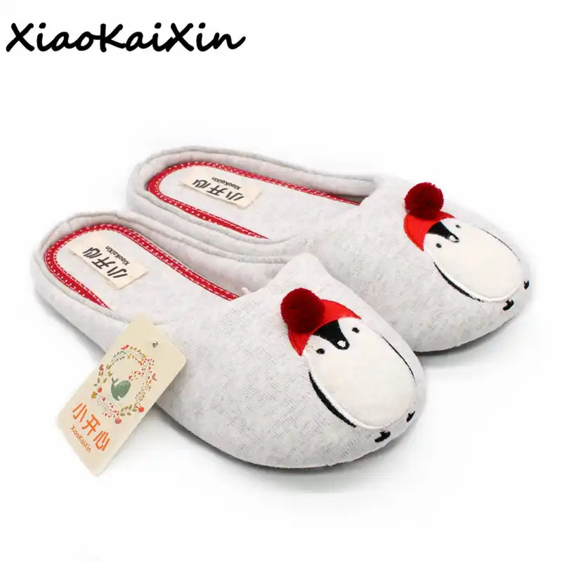 penguin slippers womens