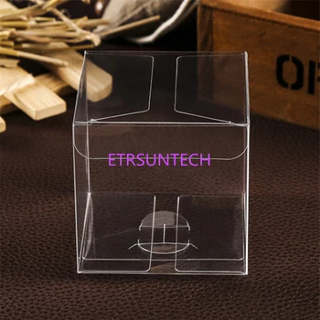 

10*10*10cm Square Plastic Clear PVC Boxes Transparent Waterproof Wedding Gift Box Storage Packaging Box Event&Party Supplies