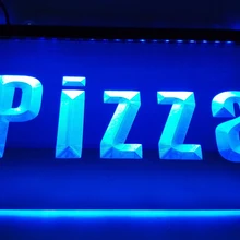 LK698-Пицца Кафе Бизнес приманка светодиодный неоновый свет вывеска домашний декор ремесла