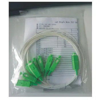 

20piece Optical Fiber Splitter 1x8 SC/APC Connector G657A1 1m 0.9mm