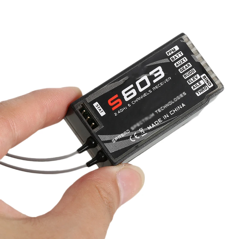 

LCLL-6CH 2.4GHz DSM-X DSM2 Spread Receiver For JR Spektrum Dx5e Dx6i Dx7s Dx8