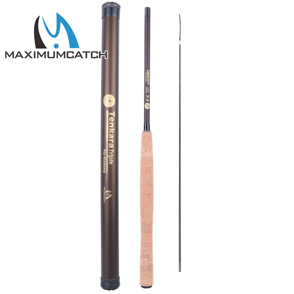 Maximumcatch 11FT Tenkara Fly Fishing Rod With Spare Tip Carbon Fiber