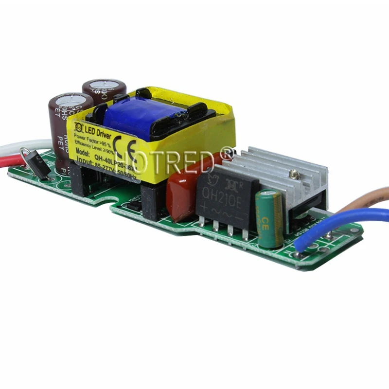 3 штуки изоляция 36 Вт AC85-277V светодиодный драйвер 10-18x3W 600mA DC30-60V Светодиодный источник питания постоянный ток Светодиодный лампа