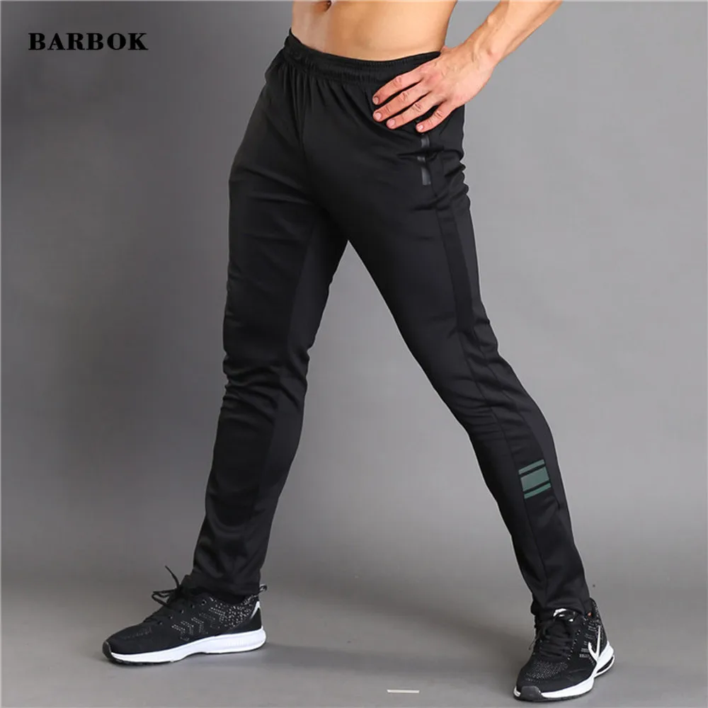 melhor Calças Dos Homens de Verão Respirável Calças Compridas BARBOK Correndo Jogger Sweatpants Elastic Calças Justas Ginásio de Treino De Fitness Masculina de Basquete