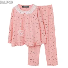 Топ,, одежда для сна, M-4XL, Женская весенне-осенняя Хлопковая пижама с длинными рукавами, большие размеры, женские пижамные комплекты xxxl 4x