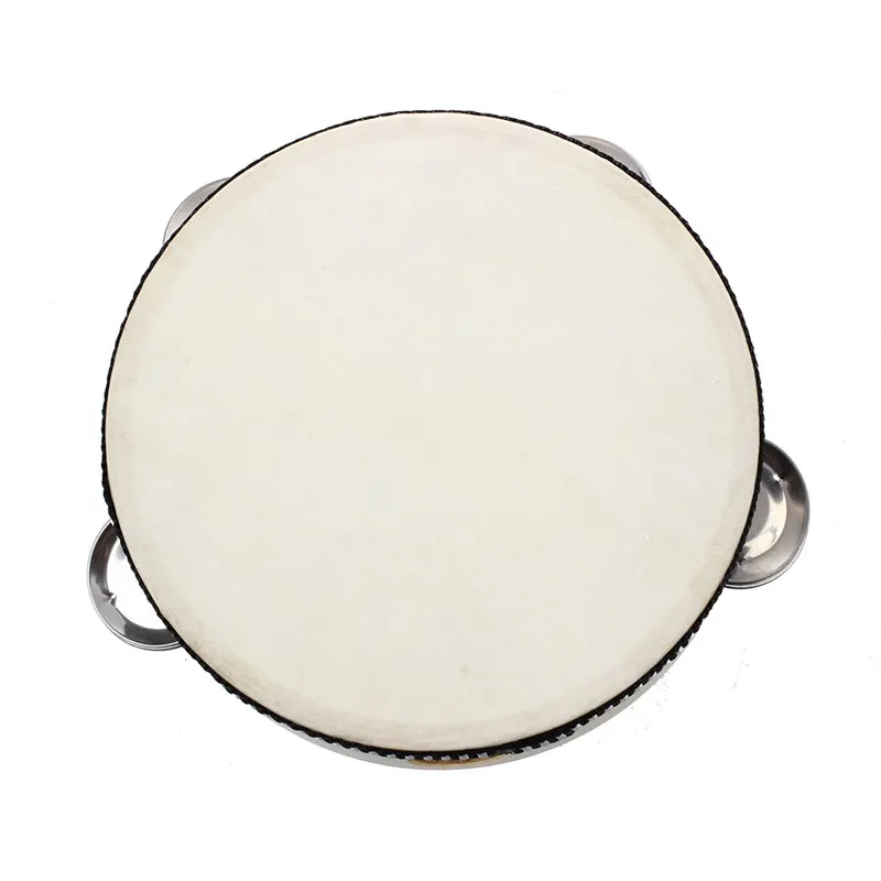 Детская игрушка бубен с дерева 6 &quotкожа|tambourine|tambourine toy |