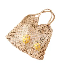 Nets bag shopping bag beach hollow out handbag women Weave shouder bag casual large big fold over bag white brown drop shipping цена Nets bag shopping bag beach hollow out handbag women Weave shouder bag casual large big fold over bag white brown drop shipping цены онлайн