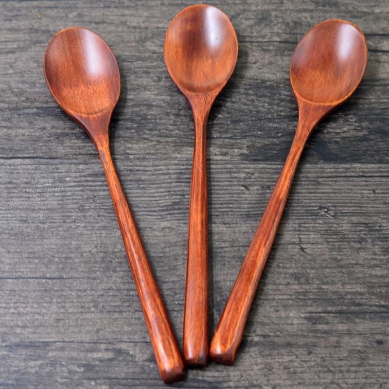 Длинная ложка деревянная ручка 23 5*4 3 см столовые суповые ложки индивидуальный