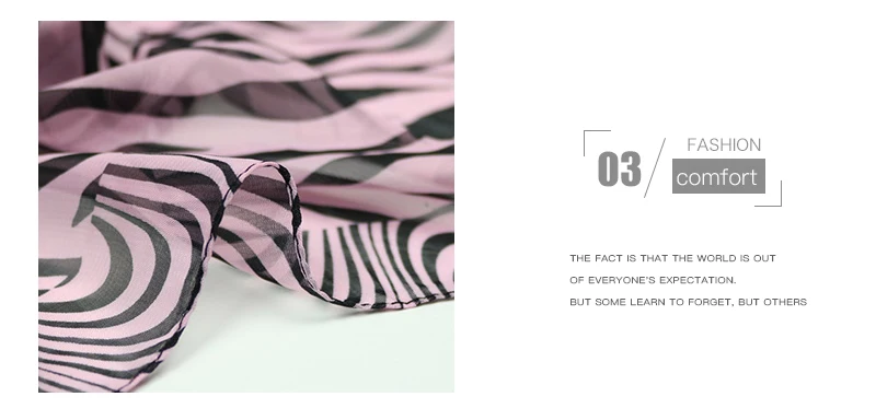 Модный брендовый полосатый шарф, Женский шифоновый шелковый шарф в полоску зебры, сексуальная Длинная мягкая шаль 160*50 см, весна и осень