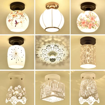 

Modern Chinese style ceiling lights plafond lamp for home living room lights ceiling light fixture Corridor aisle sun lamp