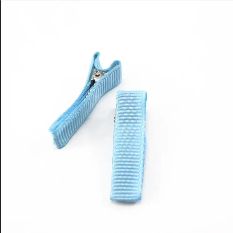 Давид аксессуары длина: 35 мм сплошной цвет зажим для волос 10 шт., материалы ручной работы, свадебный подарок упаковка, 10Y55637 - Цвет: blue
