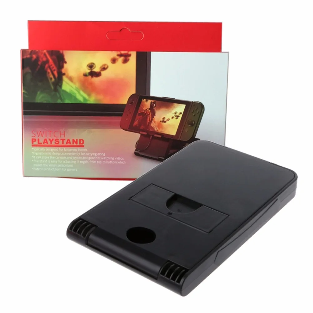 

Anti-Slip Adjustable Foldable Compact Bracket Playstand Stand Holder for NS Switch Console Controller Mr27 19 Dropship