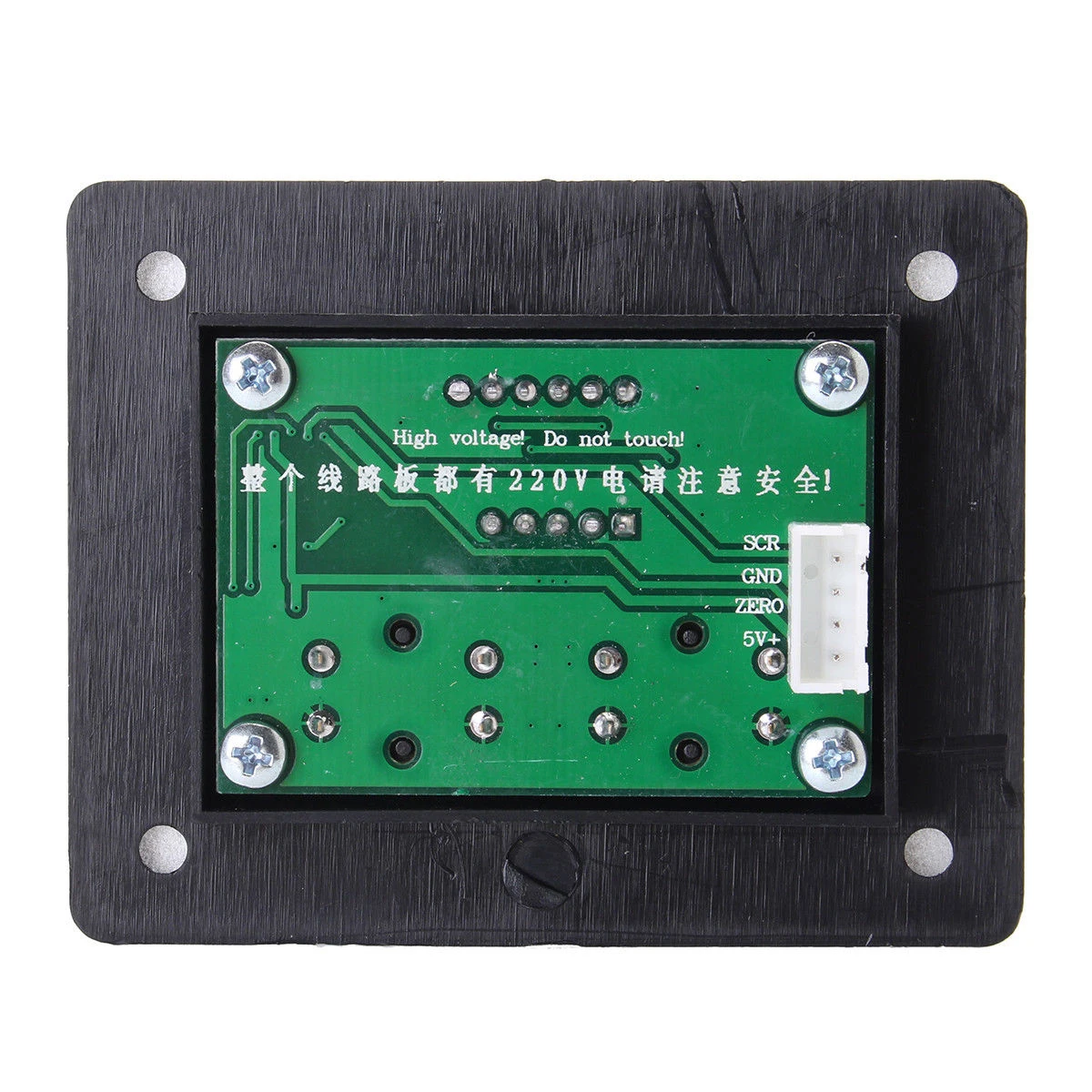 Mayitr SCR Voltage Regulator Dimmer 4000W 220V AC Power Regulator Electric Motor Speed Controller Thermostat for Small Motors