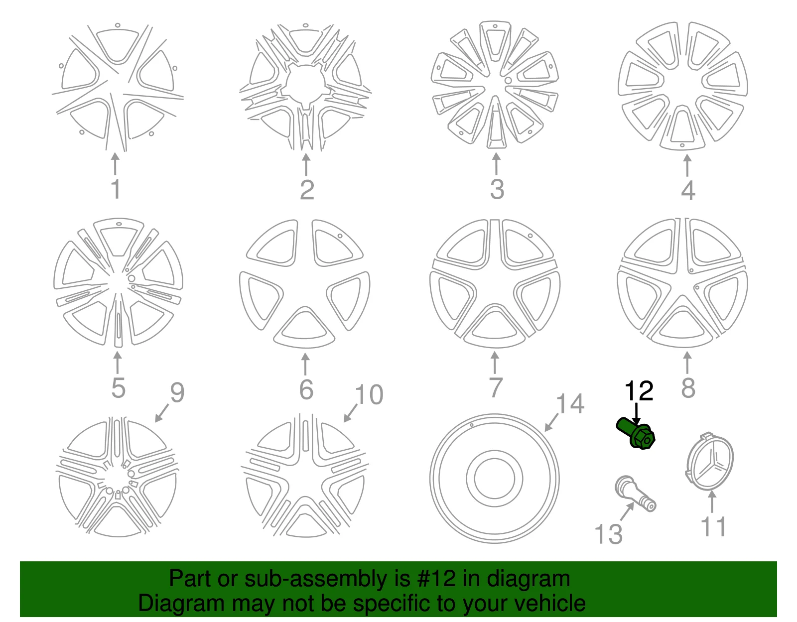 Колесный болт для Mercedes Benz ML320 ML55 E320 E500 E55 SL550 ML450 C350 #0009908307|lug bolt|wheel lug boltswheel bolts |
