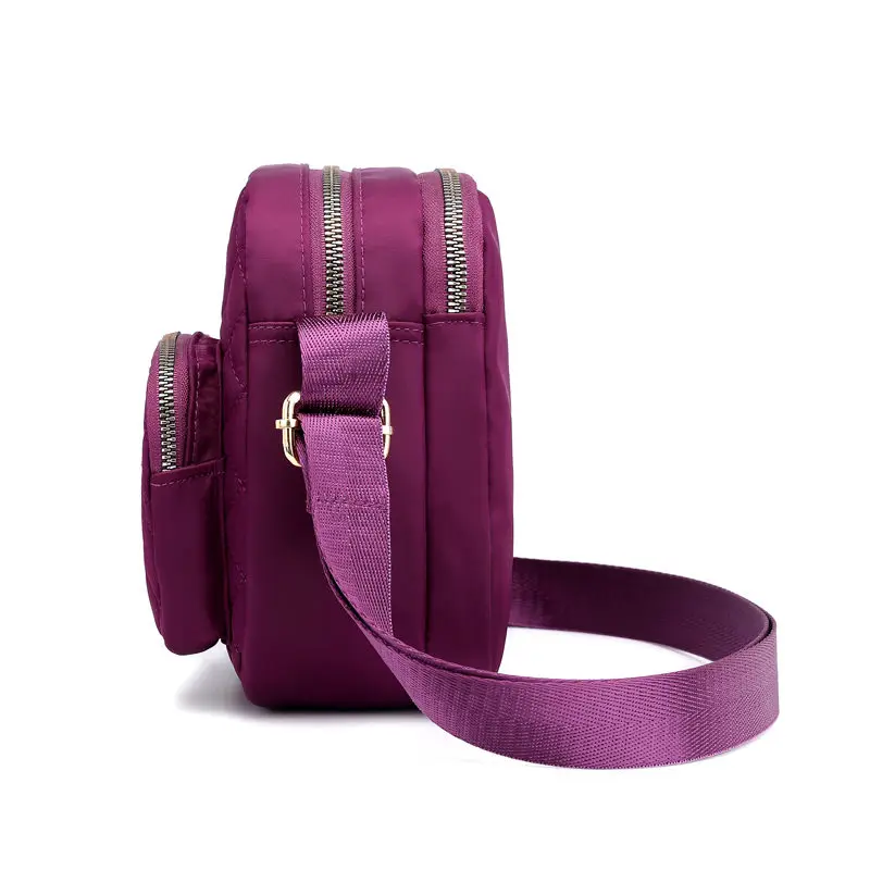 المرأة حقيبة ساع النايلون المرأة حقيبة كتف حمل Crossbody حقائب حقائب يد على الموضة للسيدات المدرسة كيس رئيسي