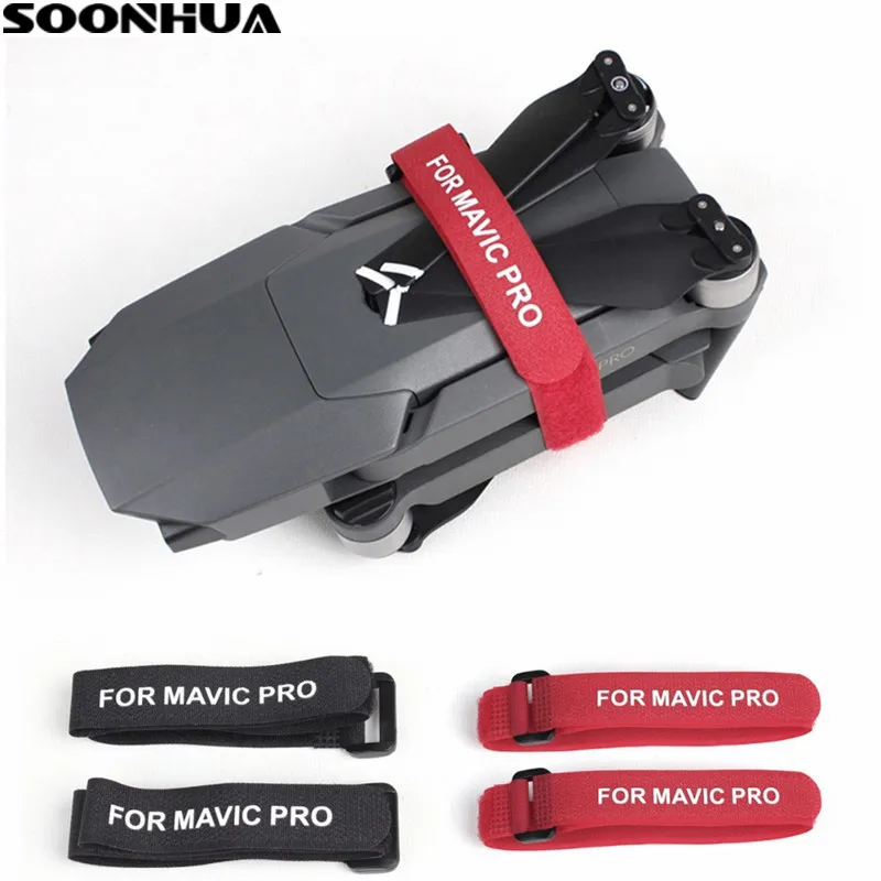 

High Quality 2pcs Propeller Blade Guard Protection Holder Fixator Protector Belt Anti-wear Strap For Mavic Pro