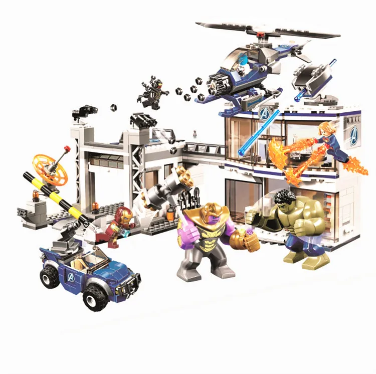 

Marvel Avengers Endgame Compound Battle Building Kit Block Toys compatible with 76131