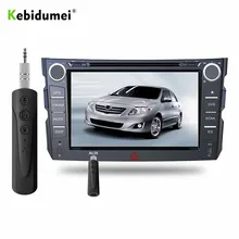 Kebidumei Bluetooth динамик автомобильный Bluetooth Aux Универсальный 3,5 мм разъем Hands free авто приемник музыкальный автомобильный Bluetooth ресивер