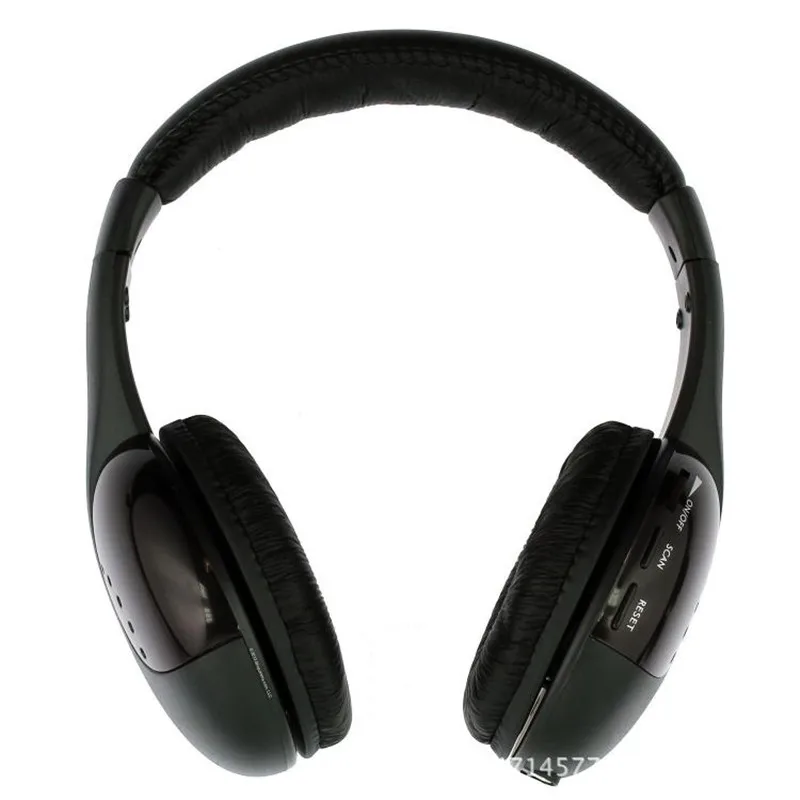 Беспроводные Hi Fi наушники высокого качества 5 в 1 fm радио монитор для общения