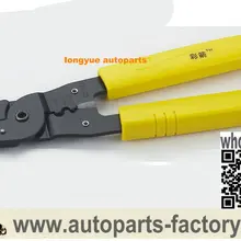 Longyue Инструменты для укладки автомобиля обжимные плоскогубцы, плоскогубцы, кабельный зажим можно нажимать диаметр терминала: 0,5~ 2,0 мм2