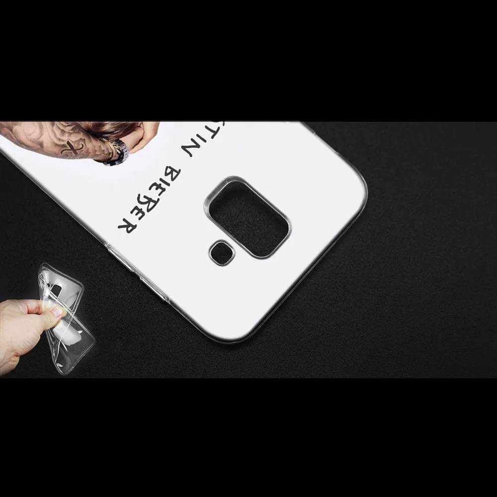 Cases for Samsung Galaxy J4 J6 S10 Plus A7 A9 2018 Lite Note 9 8 Phone Cover J4+ J6+ Silicone Justin Bieber daddy