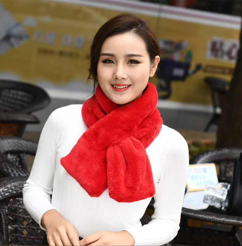 1 (2)Women Solid Chunky Cable O Ring Knitted Wool Scarf Snood Infinity Neck Warmer Cowl Collar Circle Crochet Scarf Winter Warm 2018