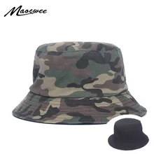 Камуфляжная Панама для женщин и мужчин, фирменная Новинка, унисекс, кепка s, повседневная двухслойная ткань, шляпы Панамы, пляжная шляпа для рыбалки, хип-хоп кепка