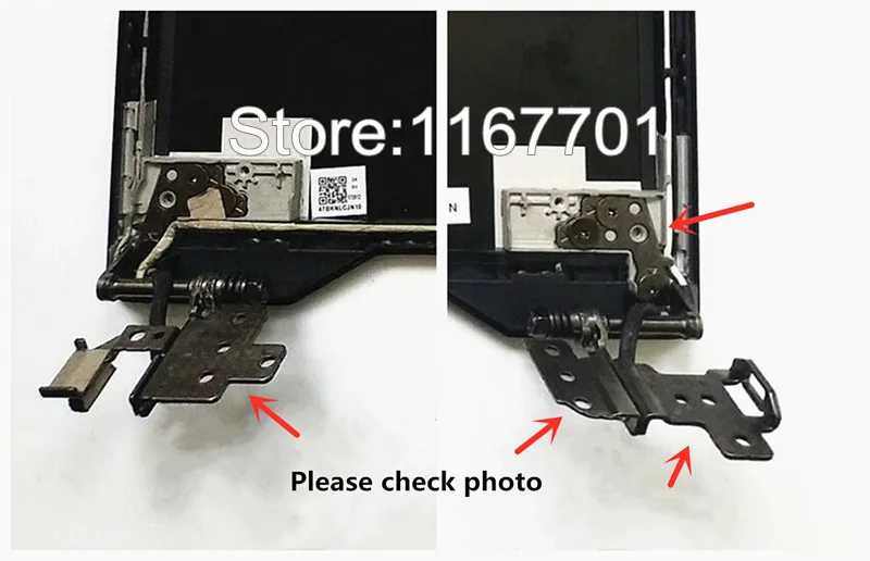 

Hot Sale 100% Original Laptop LCD Left&Right Hinges for Asus ROG Strix GL703 GL703V GL703VS Series Notebook LED Monitor Aixs