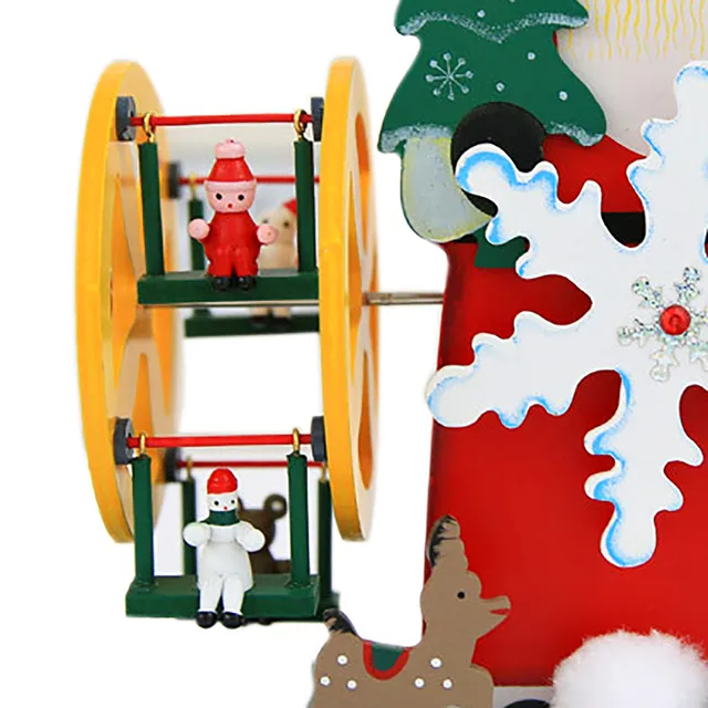 xmas decoration fashion rotating christmas snowmen santa claus ferris wheel gift music box indoor christmas decoration - Christmas Ferris Wheel Decoration xmas decoration fashion rotating christmas snowmen santa claus ferris wheel gift music box indoor christmas decoration - Christmas Ferris Wheel Decoration