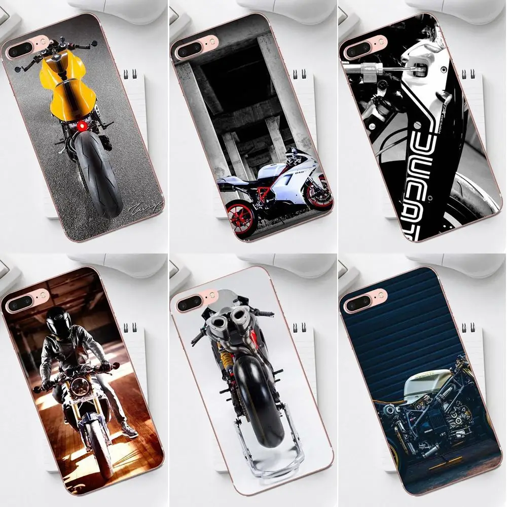 

Qdowpz Powered By Ducati For iPhone 4 4S 5 5C SE 6 6S 7 8 Plus X XS Max XR Galaxy A3 A5 J1 J3 J5 J7 2017 TPU Covers Case