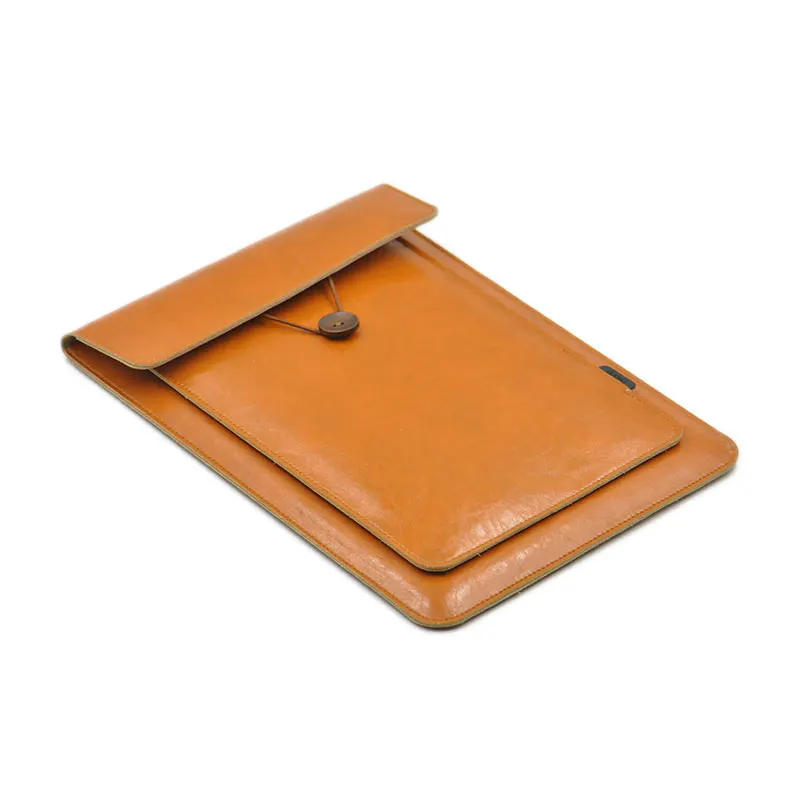 Billig Doppel Schicht Hohe Kapazität Laptop Tasche abdeckung, Mikrofaser Leder laptop hülse fall für 2018 MacBook Pro Air 12 13. 3 15. 4 16