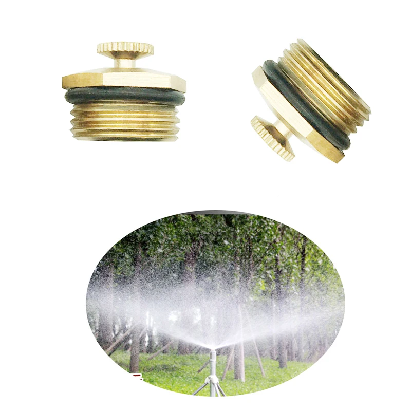 

5Pcs 360 Degrss Garden Sprinkle Connector Thread Water Sprinkler Irrigation Spray Nozzle Watering Head Brass Supplies