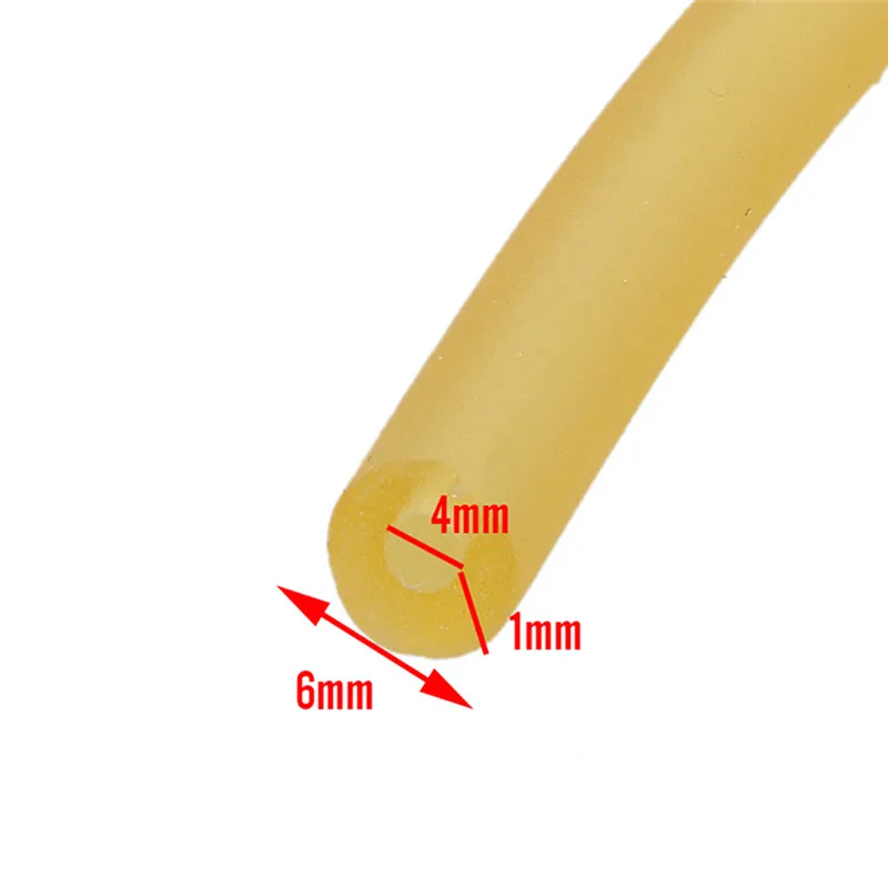 4 мм x 6 мм латексные 5 м эластичные рыболовные веревки, рогатки, резиновые латексные ленты для фитнеса и кроссфита 4060