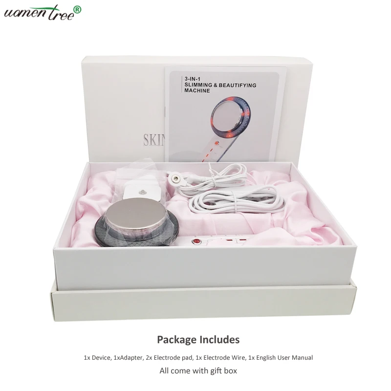 Electric Cellulite Fat Remove Infrared Therapy 1MHZ Ultrasonic EMS Weight Loss Body Shaping Slimming Skin Care Beauty Device | Красота и