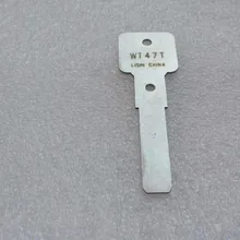 Вскрытия отмычкой WT47T Lishi 2 в 1 инструмент для автомобильного ключа автомобиля замок ремонт инструмента