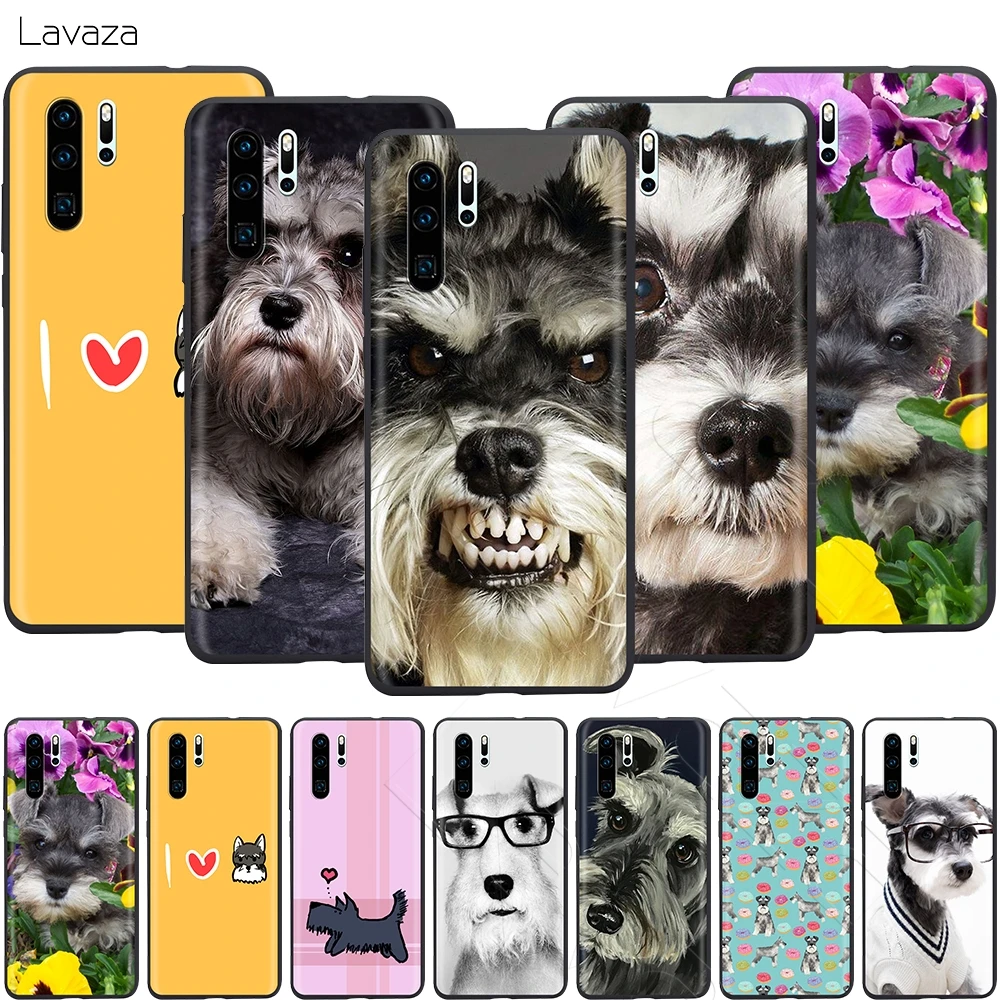 Чехол Lavaza Lovely Dogs Schnauzer для Huawei Mate Y7 Y9 P8 P9 P10 P20 P30 P40 Max Lite Pro P Smart Mini |