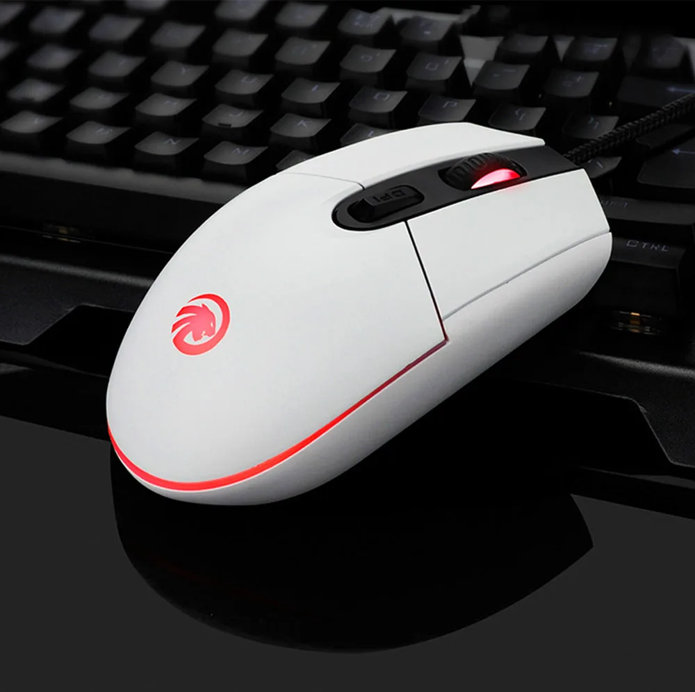 F мышь оптическая игровая проводная геймерская RGB USB для видеоигр игровые мыши