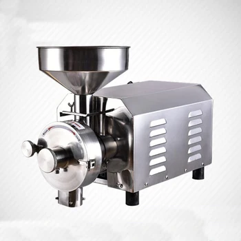

Househole Electric Food Crops Mill Big Capacity Grain Grinder Crusher 220V 2200W Mills Grain High speed Flour Mill Machine