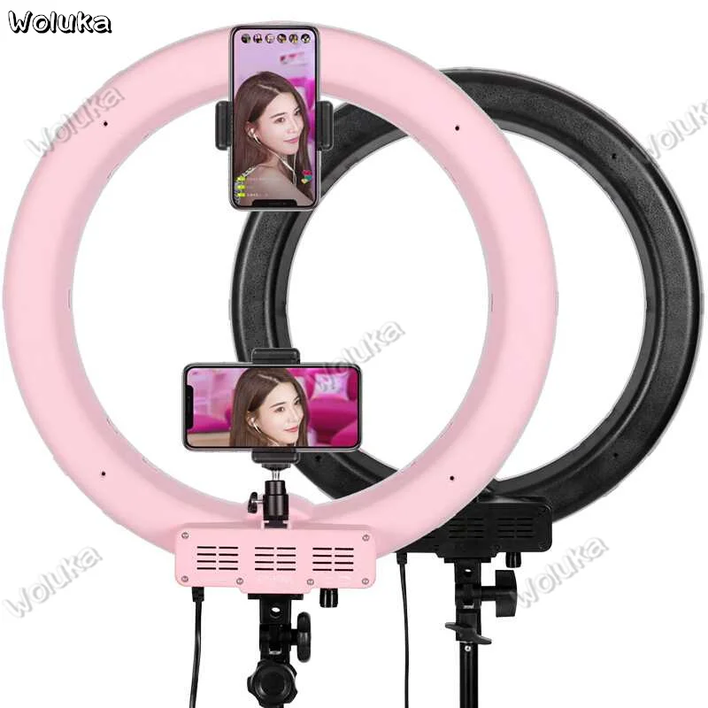 

20 inch LED Ring light photography camera Toner phone selfie photo portrait video soft Skin beauty lamp light Light CD50 T03