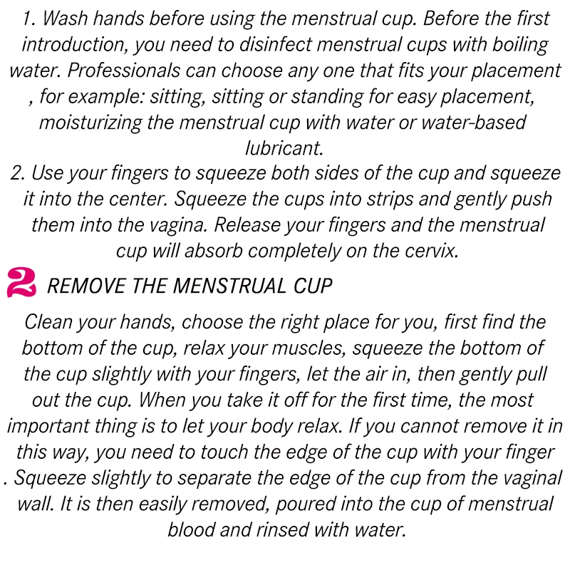 Многоразовая силиконовая менструальная чашка, медицинский класс, мягкая вагинальная чашка, размер S/L, Женская гигиена, товары для здоровья