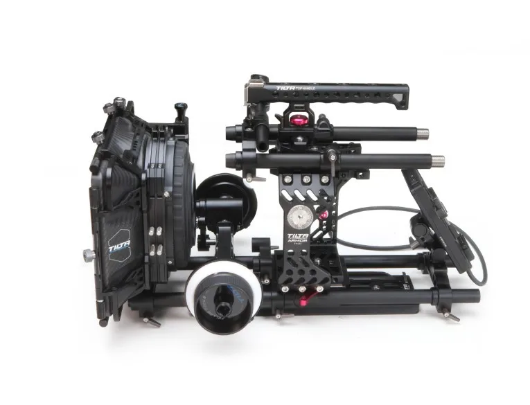 Tilta 19 мм набор для камеры RED Scarlet-X/EPIC 4*5,65 Carbon matte box+ двойной фоллоу-фокус+ опорная пластина+ клетка+ V-lcok