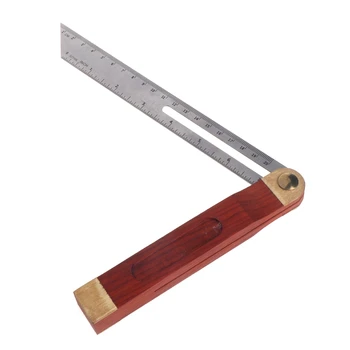 

Woodworkers Sliding T Bevel Blued Steel Blade Rulers with Wooden Handle 8" 200mm