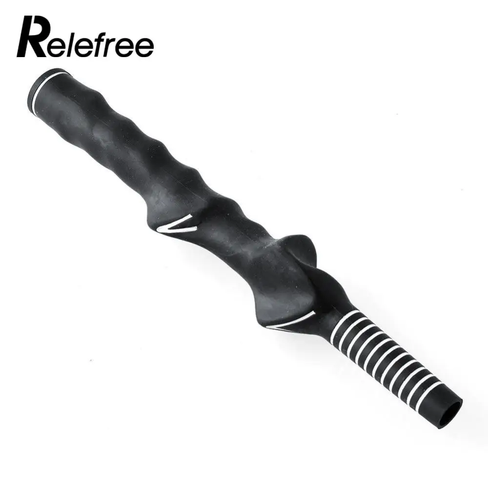 Golf Swing Trainer Aid Grip Practice Tool, Rubber Golf Training Grip Strong Standard Golf Teaching Aid Tool For Right Hand Practice Golf Practice Assistant Accessory