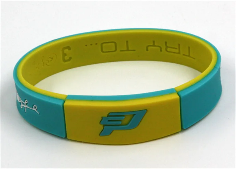 24pcs/lot high quality silicone balance wristband sports energy