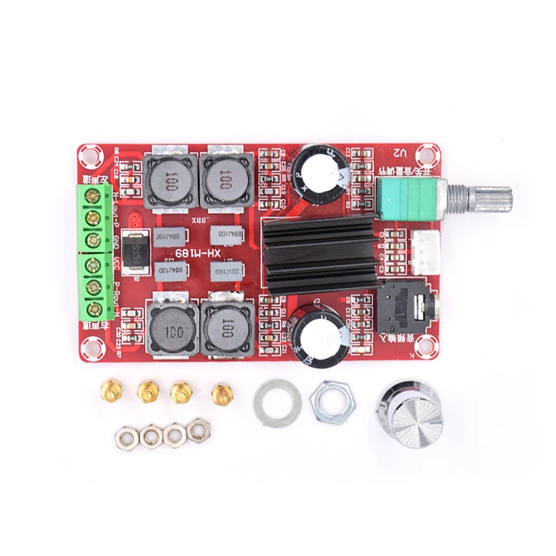 1Pc TPA3116D2 2 * 50W digital amplifier board TPA3116D2 two channel stereo amplifier boardin