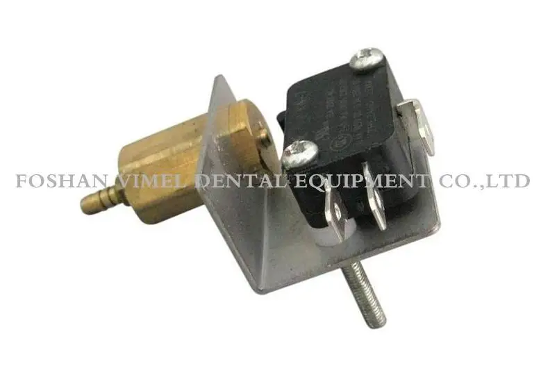 Стоматологический зубной клапан газовый воздушный Электрический переключатель скейлер Электрический переключатель с 3 мм разъемом клапан стоматологическое кресло