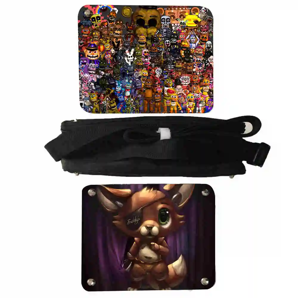 FNAF Сумка-карандаш UT Единорог аниме лисица Фредди Чика кота собаки волка