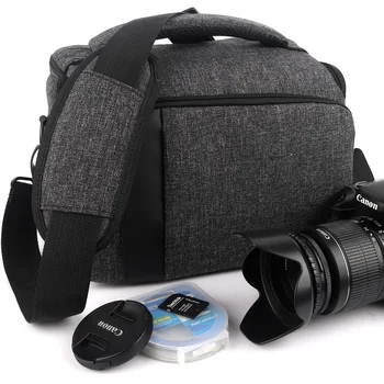 

Waterproof DSLR Camera Bag Shoulder Lens Bag For Canon 1500D 1300D 200D 1200D 1100D 100D 77D 760D 750D 700D 650D 600D Photo Case
