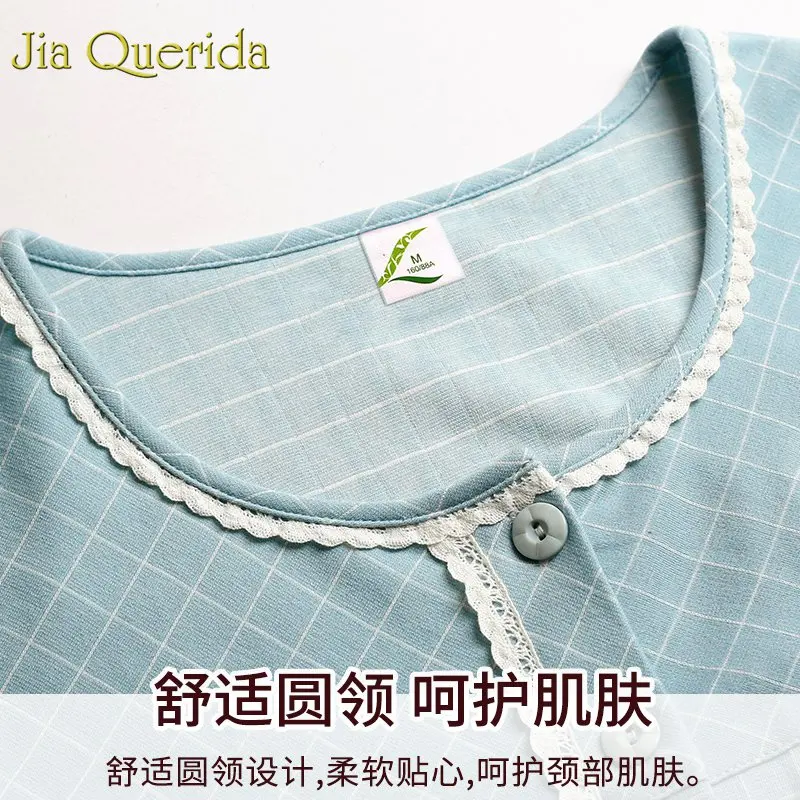 J & Q хлопковые пижамы для женщин 2019 новые летние шорты Домашняя одежда женские 100%