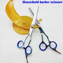 1 set Stainless steel Hair Cut Cutting Barber Salon Scissors Shears Clipper Hairdressing Thinning tool Hair Trimmer